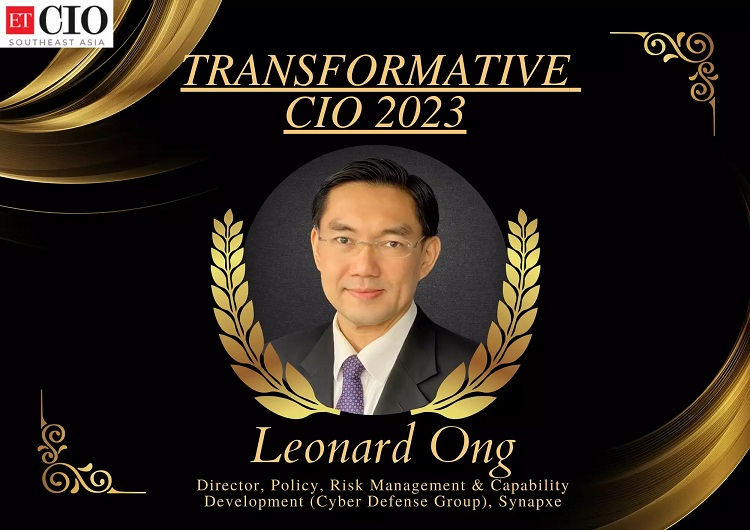 leonard ong etcio transformative cio award 2023
