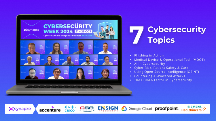 7 Cybersecurity topics for CSW 2024
