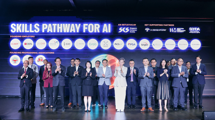 Cloud Launch of the Skills Pathway for AI featuring Synapxe