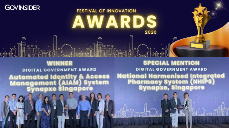 Synapxe wins the Digital Government Award at GovInsider’s Festival of Innovation 2026